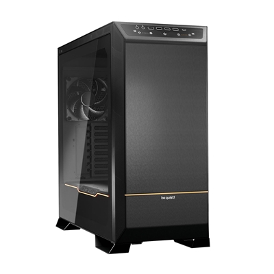 be quiet! Dark Base Pro 901 Full Tower Gaming PC Case, Black, 4x USB 3.2 Type A, Interchangeable Top Cover and Front Panel, Touch Sensitive I/O, 3x Silent WIngs 4 PWM Fans, ARGB Lighting