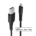 LINDY 31319 0.5m USB to Lightning Cable, Black