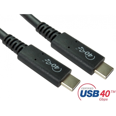USB 4.0 1m Certified USB 40Gbps 100W Cable USB4-4100