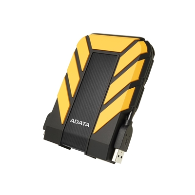 Adata HD710 Pro Durable 1TB USB 3.1 Portable External Hard Drive IP68 Waterproof, Shockproof, Dustproof, Yellow
