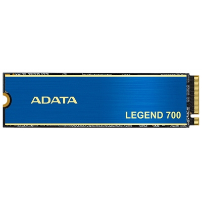 Adata Legend 700 (ALEG-700-512GCS) 512GB NVMe SSD, M.2 Interface, PCIe Gen3, 2280, Read 2000MB/s, Write 1600MB/s, Heatsink, 3 Year Warranty