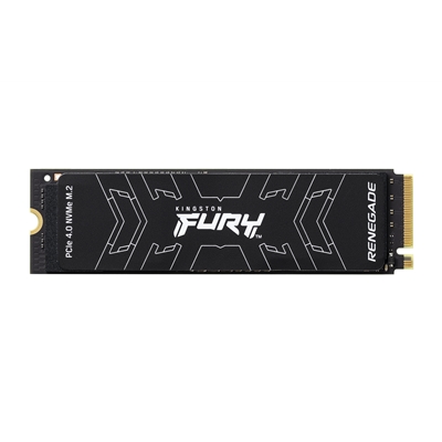 Kingston FURY Renegade (SFYRS/500G) 500GB NVMe SSD M.2 Interface, PCIe Gen4, 2280, 7300MB/s Read, 3900MB/s Write, PlayStation 5 Compatible, Heatsink, 5 Year Warranty