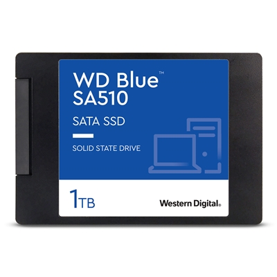 WD Blue WDS100T3B0A SA510 1TB 3D NAND 2.5" SATA SSD