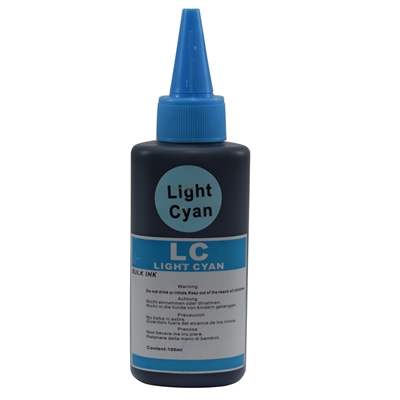 InkLab Universal Refill Ink For Brother/Canon/Epson Light Cyan100ml