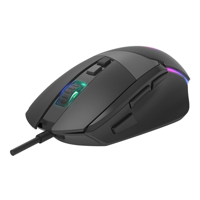 Marvo Scorpion M411 Gaming Mouse, USB, RGB, Adjustable up to 12800 DPI, Gaming Grade Optical Sensor with 8 Programmable Buttons and RGB Lighting