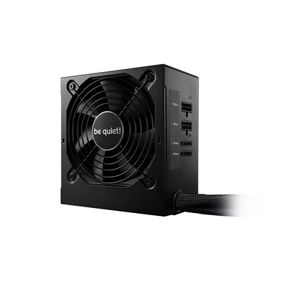 be quiet! System Power 9 500W PSU, 80 PLUS Bronze, Temperature-Controlled 120mm Fan, 2 Strong 12V-Rails, 3 Year Warranty