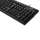 Genius KB-100 Wired Smart Keyboard, USB Plug and Play, Customizable Function Keys, Multimedia, Full Size UK Layout Design for Home or Office, Black