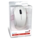 Genius NX-7000 Wireless Mouse, 2.4 GHz with USB Pico Receiver, Adjustable DPI levels up to 1200 DPI, 3 Button with Scroll Wheel, Ambidextrous Design, White