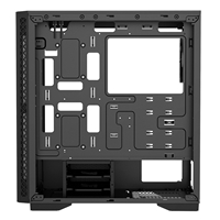 DeepCool MATREXX 50 ADD-RGB 4F Case, Gaming, Black, Mid Tower, 1 x USB 3.0 / 2 x USB 2.0, Tempered Glass Side & Front Window Panels, Addressable RGB LED Fans, E-ATX, ATX, Micro ATX, Mini-ITX