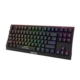 Marvo Scorpion KG953W-UK Wireless Mechanical Gaming Keyboard with Red Switches, 80% TKL Design, Tri-Mode Connection, 2.4GHz Wireless, Bluetooth or Wired, Rainbow Backlight, Anti-ghosting N-Key Rollover