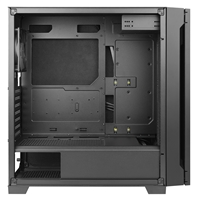 ANTEC P10C Case, Silent, Black, Mid Tower, 2 x USB 3.0 / 1 x USB 3.1 Gen 2 Type-C, Sound-Dampening Foam Panels, Air-Concentrating Front Filter with Widened Air Passage, Reversible Swing Front Panel Design, ATX, Micro ATX, Mini-ITX