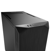 be quiet! Pure Base 500 Case, Black, Mid Tower, 2 x USB 3.2 Gen 1 Type-A, 2 x Pure Wings 2 140mm Black PWM Fans Included, Exchangeable Top Cover for Silent or High Performance, Insulation Mats on Front, Sides & Top