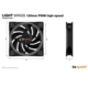 be quiet! Light Wings PWM High Speed Addressable RGB Fan, 120mm, 2500RPM, 4-Pin PWM Fan & 3-Pin ARGB Connectors, Black Frame, Black Blades, ARGB Lighting on Front & Rear