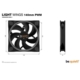 be quiet! Light Wings PWM Addressable RGB Fan, 140mm, 1500RPM, 4-Pin PWM Fan & 3-Pin ARGB Connectors, Black Frame, Black Blades, ARGB Lighting on Front & Rear