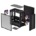 DeepCool CC360 ARGB, Black, Mini Tower Chassis w/ Tempered Glass Window, 3x 120mm ARGB Fans, USB 3.0, mATX/mITX