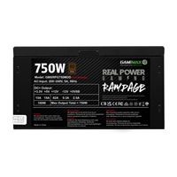 Gamemax RPG Rampage 750W Fully Modular 80 Plus Bronze PSU With 140mm FDB Fan