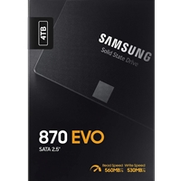 Samsung 870 EVO Series 2.5" 4TB SATA Internal SSD Drive