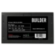 TARGET 500W Builder Series PSU with 12cm Cooling Fan - Black Edition, High-Efficiency | PFC Certified | CE Compliant | White Box Packaging