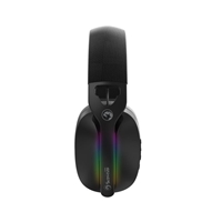 Marvo Scorpion HG9086W Gaming Headphones, Tri-Mode Connection, 2.4GHz Wireless, BT 5.3 or Wired, Stereo Sound, RGB - PC, Android, MAC OS, iOS, PS4, PS5 and Switch Compatible, 40mm Audio Drivers, Omnidirectional Mic