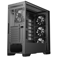 CRONUS Phanes Gaming PC Case, Mid Tower with Tempered Glass, ARGB Lighting, Enhanced Connectivity, and Superior Airflow, ATX, Micro ATX, Mini-ITX, and E-ATX