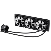 GameMax Iceburg 360mm ARGB Liquid AIO CPU Cooler with Triple 120mm Fans, PWM Control, and RGB Lighting - Compatible with Intel and AMD