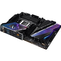 ASRock X870E NOVA WIFI PHANTOM GAMING AMD AM5 Socket Motherboard, ATX, 4x DDR5 Slots, 5x M.2 Sockets, 3x USB-C Port, Fitted I/O Shield, 5GbE LAN, Wi-Fi 7, 1x HDMI Port / 2x USB-C (USB4)