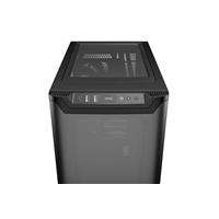 be quiet! Pure Base 501 Case, Airflow Black, Mid Tower, 2 x USB Type-A, 1 x USB Type-C, 2 x Pure Wings 2 140mm Black PWM Fans Included, Sleek front panel and airflow top cover for a unified, classic design.