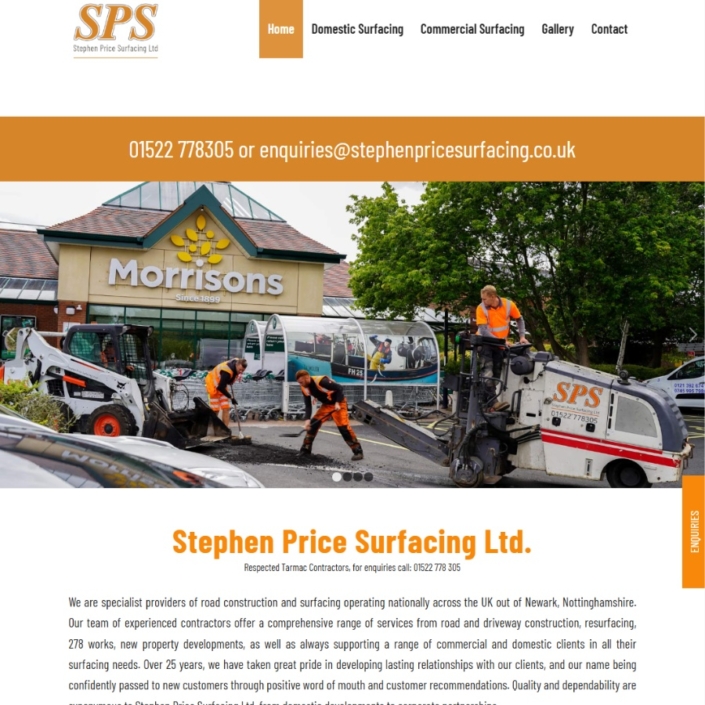 Stephen Price Surfacing