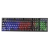 Marvo Scorpion K605 3 Colour LED Backlit USB 2.0 Frameless UK Layout Gaming Keyboard - Image 3
