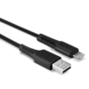 Lindy 31319 0.5m USB-A (M) 2.0 To Lightening (M) MFi Certified 480Mbps Cable - Black - Image 3