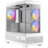 ANTEC CX500M Micro Tower Gaming Case, White, 2  x USB 3.0 / 1 x USB Type-C, Tempered Glass Side Panel, Micro-ATX/ITX - Image 6