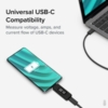 Plugable USBC-VAMETER3 Pass-Through USB-C VA Meter for High Power Devices - Image 4