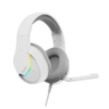 Marvo Scorpion H8618 Tactic 40 USB 2.0 Wired Gaming RGB Headset (White) - Image 6