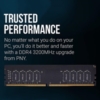 PNY MD16GSD43200-SI 16GB DDR4 3200MHz DIMM Bulk System Memory - Image 4