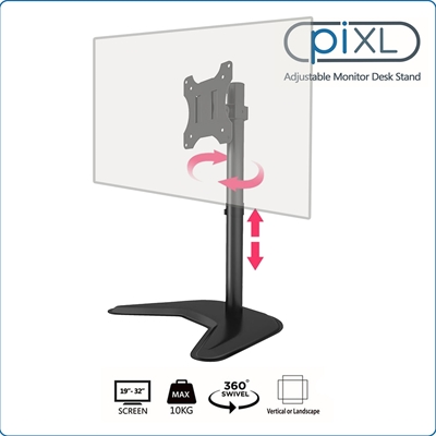 piXL Single Monitor Arm Desk Stand