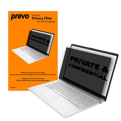 prevo 14-Inch Anti-Glare Laptop Privacy Screen Filter