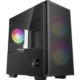 DeepCool CH360 Digital Gaming Case Black Mid Tower with Tempered Glass Side Window Panel