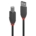Lindy 36675 5m USB-A (M) 2.0 To USB-B (M) 2.0 Anthra Line 480Mbps Cable - Black