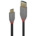 Lindy 36912 1.5m USB-A (M) 3.2 To USB-C (M) 3.2 5 Amp PD 3.0 Anthra Line 10Gbps Cable - Black