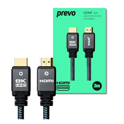 Prevo HDMI-2.1-2M HDMI Cable