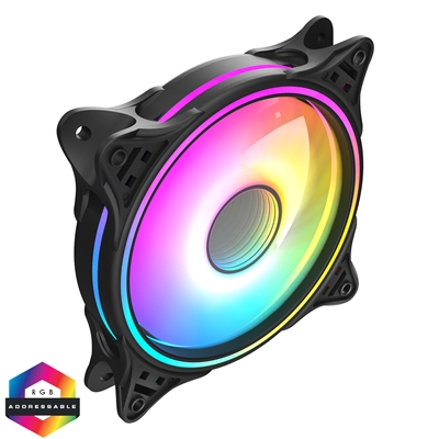 CiT Tornado FNB 120mm RGB LED Fan - High Airflow