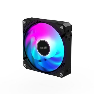 Gigabyte AORUS EZ Chain Fan 120 - High-Performance 120mm ARGB Case Fan with EZ-Chain Design