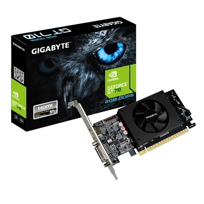 Gigabyte NVIDIA GeForce GT 710 Low Profile 2G Graphics Card
