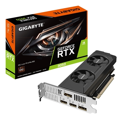 Gigabyte NVIDIA GeForce RTX 3050 OC Low Profile 6G Graphics Card