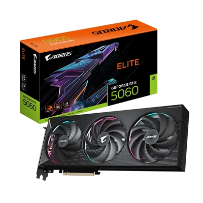 AORUS GeForce RTX 5060 ELITE GDDR7 Graphics Card