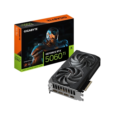 GeForce RTX 5060 Ti WINDFORCE 8GB GDDR7 Graphics Card