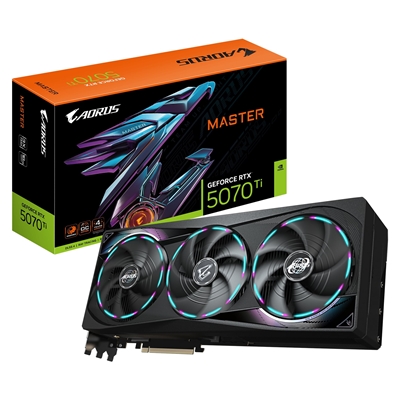 Gigabyte NVIDIA GeForce RTX 5070 Ti AORUS MASTER 16G Graphics Card