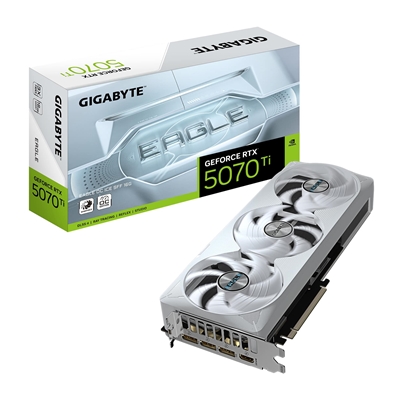 Gigabyte NVIDIA GeForce RTX 5070 Ti EAGLE OC ICE SFF 16G Graphics Card
