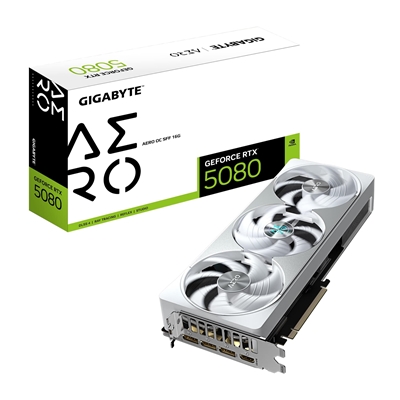 Gigabyte NVIDIA GeForce RTX 5080 AERO OC SFF 16G Graphics Card
