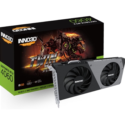 Inno3D NVIDIA GeForce RTX 4060 TWIN X2 Graphics Card